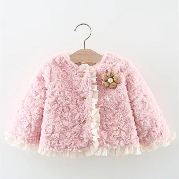 Faux Fur Wool jacket