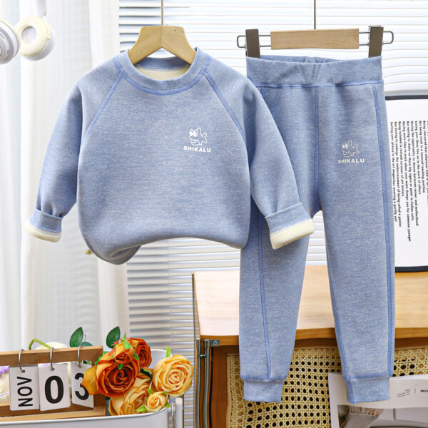 Thick Thermal Fleece premium long sleeved set