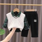 Premium Quality wool sweater 3 piece set