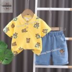 Denim Premium Shorts set - Image 3