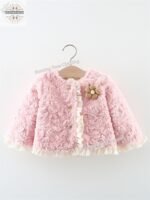Lambswool fur jacket